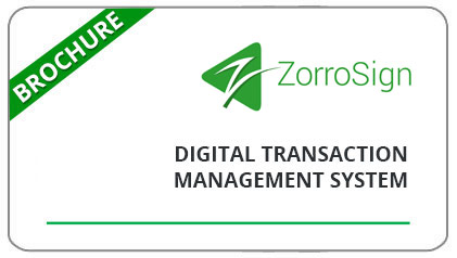 ZorroSign Digital Transaction Management Brochure